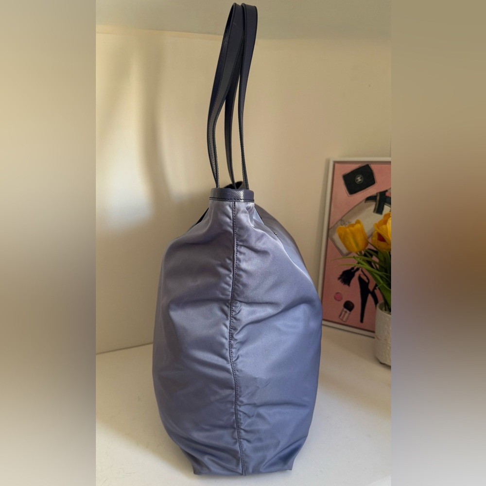 Prada Nylon Tote Bag-blue Large shoulder bag π - Picture 6 of 15